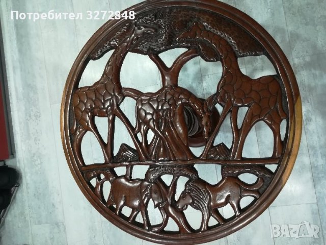 Маса дърворезба, снимка 4 - Маси - 43906424