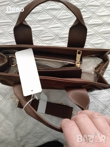 Кафява чанта, снимка 2 - Чанти - 53534789