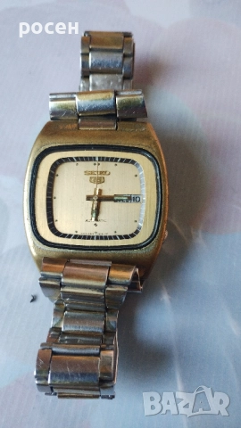 продавам часовник Сейко 5, снимка 4 - Мъжки - 51669843