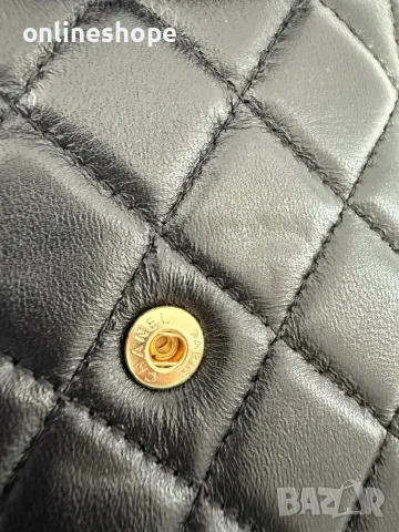 Дамска мини Чанта Chanel ЕСТЕСТВЕНА КОЖА , снимка 9 - Чанти - 50389389