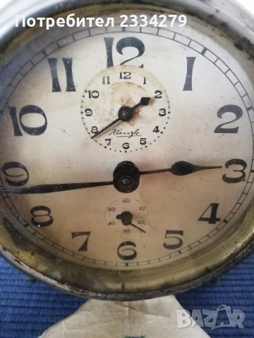 Стари часовници будилници от 30-40те години. , снимка 8 - Антикварни и старинни предмети - 48217246