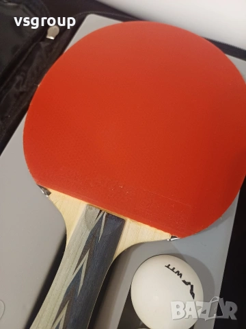 DHS power G9 + гуми DHS skyline. Като ново, снимка 3 - Тенис - 53054874