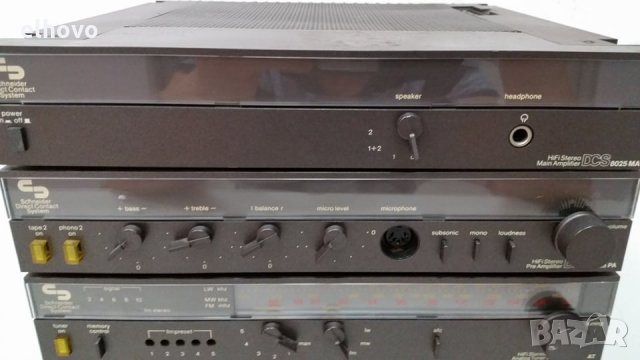 Аудио система Schneider Direct Contact System, снимка 5 - Аудиосистеми - 28817352