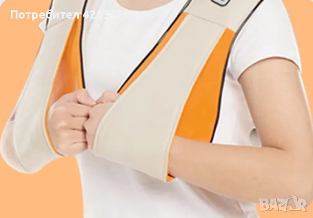 Шиацу масажор за врат и гръб, снимка 3 - Масажори - 49146361