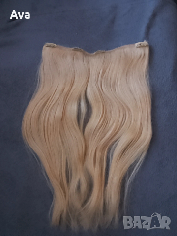 Естествена коса Руса 40 см, снимка 3 - Аксесоари за коса - 53002812