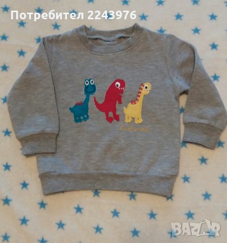 бебешки блузки с дълъг ръкав 5бр., снимка 3 - Бебешки блузки - 28539944