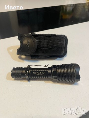 Фенер с кобур M22 Warrior, снимка 2 - Екипировка - 44115989