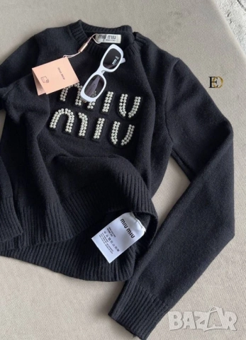 блузи chabel Christian Dior miu miu louis vuitton , снимка 2 - Блузи с дълъг ръкав и пуловери - 52149918