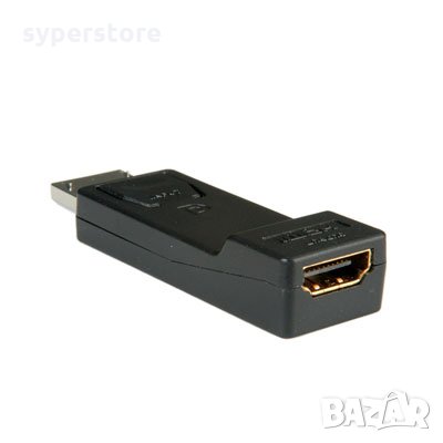 Преходник DisplayPort - HDMI  DP - HDMI M/F   SS000043  Адаптер HDMI - DPI to DP, снимка 4 - Кабели и адаптери - 17386022
