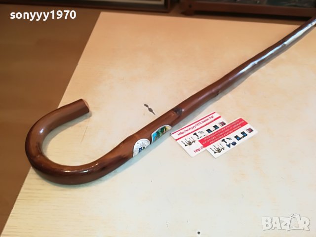 🛑РЕТРО БАСТУН-90СМ ВНОС SWISS 0910221435, снимка 5 - Антикварни и старинни предмети - 38271343