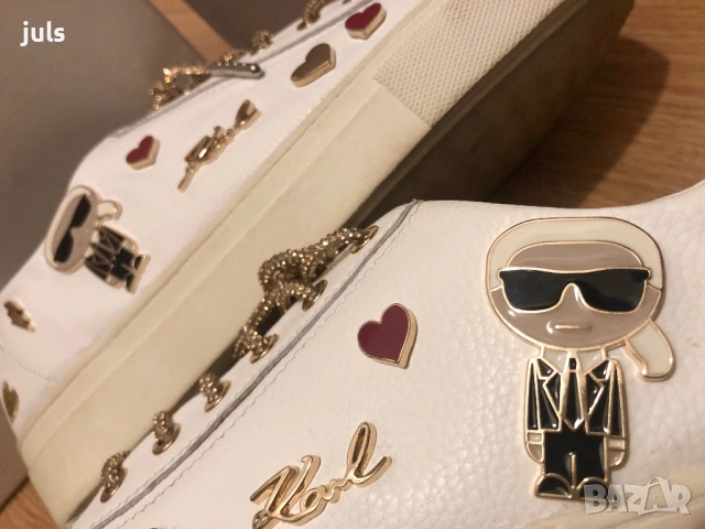 Karl Lagerfeld чанта и сникърси, снимка 14 - Чанти - 49242420