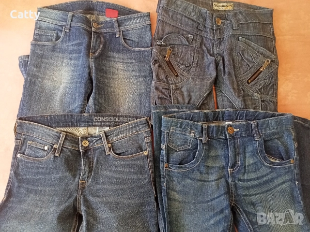 Дамски дьнки , снимка 2 - Дънки - 52511742