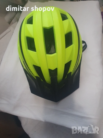 Шлем за велосипеди  син и зелен., снимка 2 - Аксесоари за велосипеди - 51481838