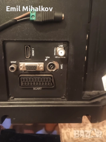 Телевизор Telefunken на 12 и 220вт. 24инча, снимка 3 - Телевизори - 52200786