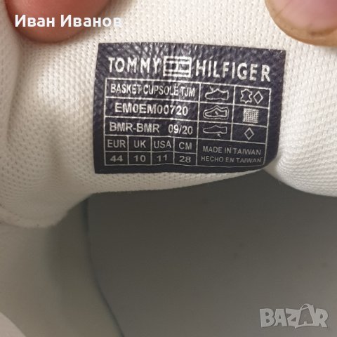 TOMMY HILFIGER

Jeans Basket Cupsole Tjm сникърси/ маратонки  номер 43,5-44, снимка 10 - Маратонки - 43316408