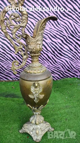 френски месингов съд., снимка 5 - Антикварни и старинни предмети - 48436706