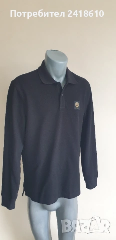 Belstaff Pique Cotton POLO  Mens Size  M НОВО! ОРИГИНАЛ! Мъжка Блуза!, снимка 12 - Блузи - 53383355