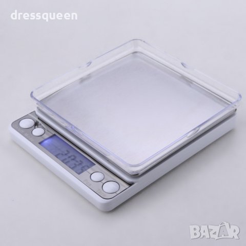 1764 Прецизна бижутерска електронна везна 500 г., висока точност до 0.01 г., снимка 3 - Други стоки за дома - 44128570