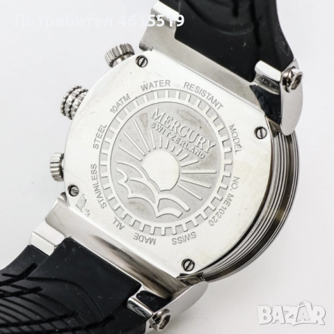 Чисто нов, швейцарски часовник Mercury Chronograph, снимка 7 - Мъжки - 52131999