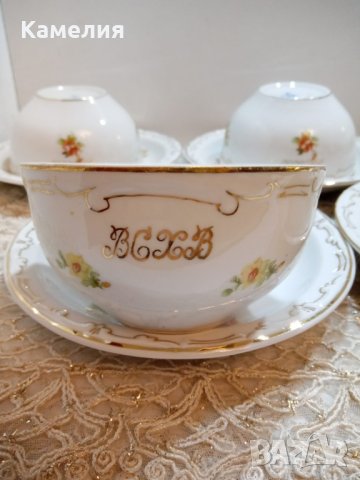Руски порцелан , снимка 9 - Чаши - 43583343