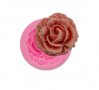 Силиконова форма за свещи малка роза , цвете фондан торта , цветя, снимка 3