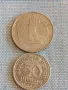 Две монети 50 пфенинг 1922г. Дойче райх - 1 лира 1910г. Италия редки за КОЛЕКЦИЯ ДЕКОРАЦИЯ 31726, снимка 1