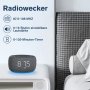 НОВ цифров будилник за спалня с радио и лампа, снимка 4