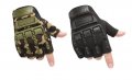 Тактически военни ръкавици без пръсти , снимка 3