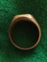 Пръстен стар бронзов 3499, снимка 3