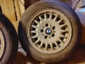Джанти с гуми БМВ е36 бирени капачки, снимка 4