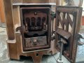 Старинна емайлирана чугунена печка в стил Ар Деко!, снимка 8