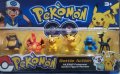 сет 6 малки Покемон Pokemon пластмасови фигурки играчки за украса торта и игра топери, снимка 1 - Фигурки - 43215195