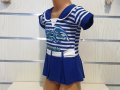 Нова детска моряшка рокличка с трансферен печат Делфини, 12-18 месеца, 7-8 години, снимка 9