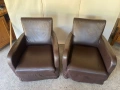 Две кожени кресла, снимка 2