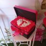 Кутия с вечни рози - идеален персонален подарък , снимка 1
