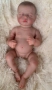 Кукла реборн, преродено бебе, момиче, силиконова реалистична кукла, снимка 3