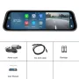 4K, DVR, Carplay, Android auto, Видеорегистратор, огледало, 12", AirPlay, Android Cast, G sensor, BT, снимка 17