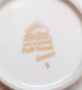 LINDNER – Немски порцелан бонбониера фруктиера кобалт злато цветя, снимка 17