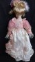 Ретро  порцеланова кукла на стойка ,винтидж 30см, снимка 11