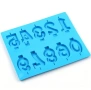 Дълбок силиконов молд форма цифри числа за свещи за торта гипс смола , снимка 2