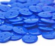 Пластмасови тъмно сини копчета 12.5 мм - 10 бр/к-кт