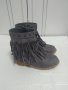 Отлични сиви детски боти с ресни, № 29, снимка 3
