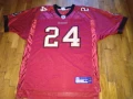 Маркова тениска амер.футбол Cadillac Williams # 24 NFL Tampa Bay Buccaneers Reebok размер L, снимка 1