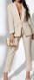 Сако и панталон,Shein,елегантен комплект,фина материя,сако с подплата,р-р S,Нов,с етикет, снимка 1 - Костюми - 43545789