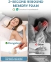 Нова Мемори пяна възглавница за сън и облекчаване на болки във врата, снимка 3