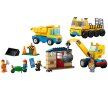 LEGO® City Great Vehicles 60391 - Строителни камиони и кран с разбиваща топка, снимка 3
