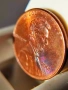 Мемориална монета 2001-D Lincoln One Cent нова с грешка в двойното ламиниране, снимка 1