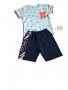 Комплект за момче от две части  в синьо, снимка 2