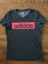 Adidas Essentials Linear - страхотна дамска тениска КАТО НОВА, снимка 8