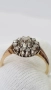 Викториански златен пръстен с диаманти , снимка 7